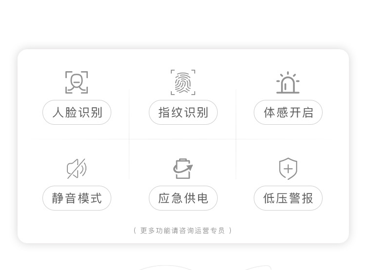 人臉識(shí)別智能門鎖的功能
