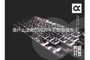 是什么造就了2020年的智慧城市？